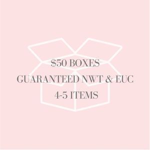 SURPRISE BOX- WOMENSWEAR OR KIDS CLOTHING